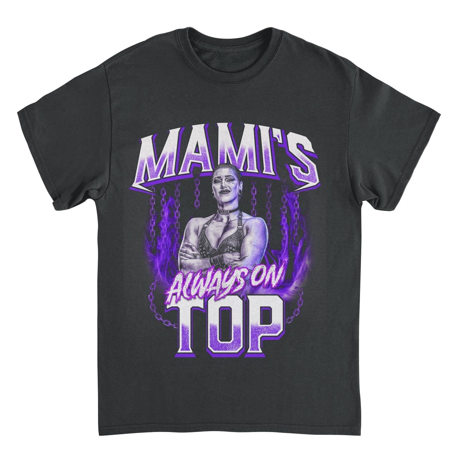 WWE Mami on Top Mens T Shirt Black Officially Licensed