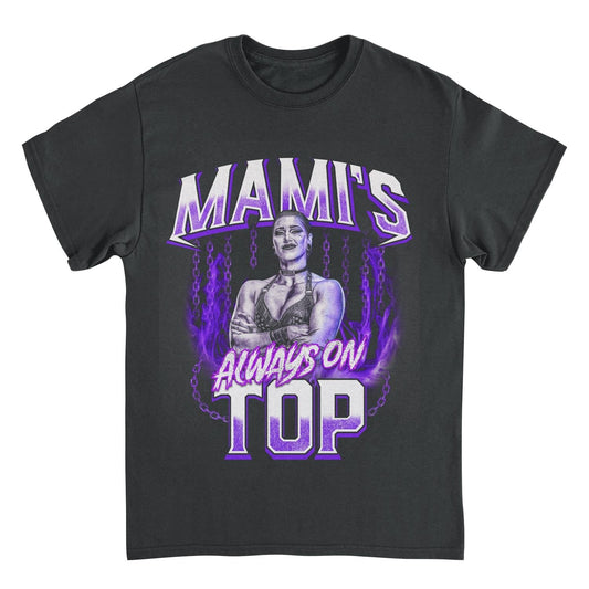 WWE Mami on Top Mens T Shirt Black Officially Licensed