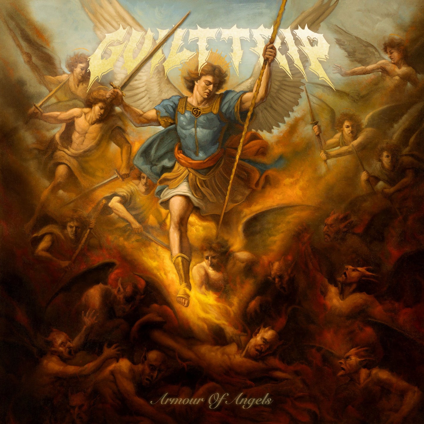 Guilt Trip - Armour Of Angels [Burn Orange Vinyl] [Vinyl] Vinyl Record