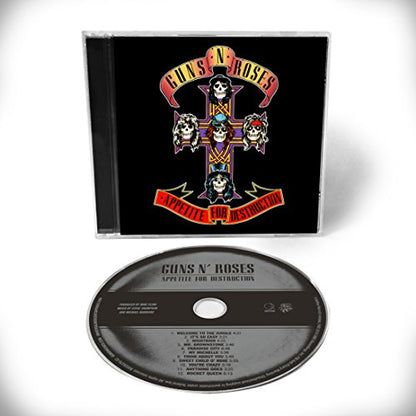 Guns N Roses Appetite For Destruction Music CD