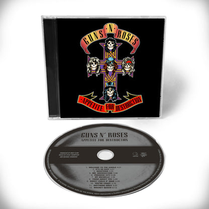 Guns N Roses Appetite For Destruction Music CD