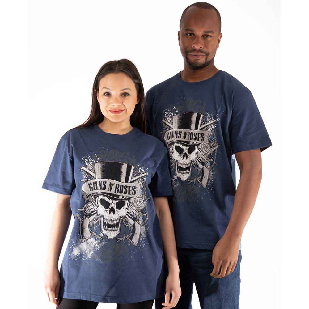 Guns N' Roses Faded Skull [T-Shirt] Officially Licensed