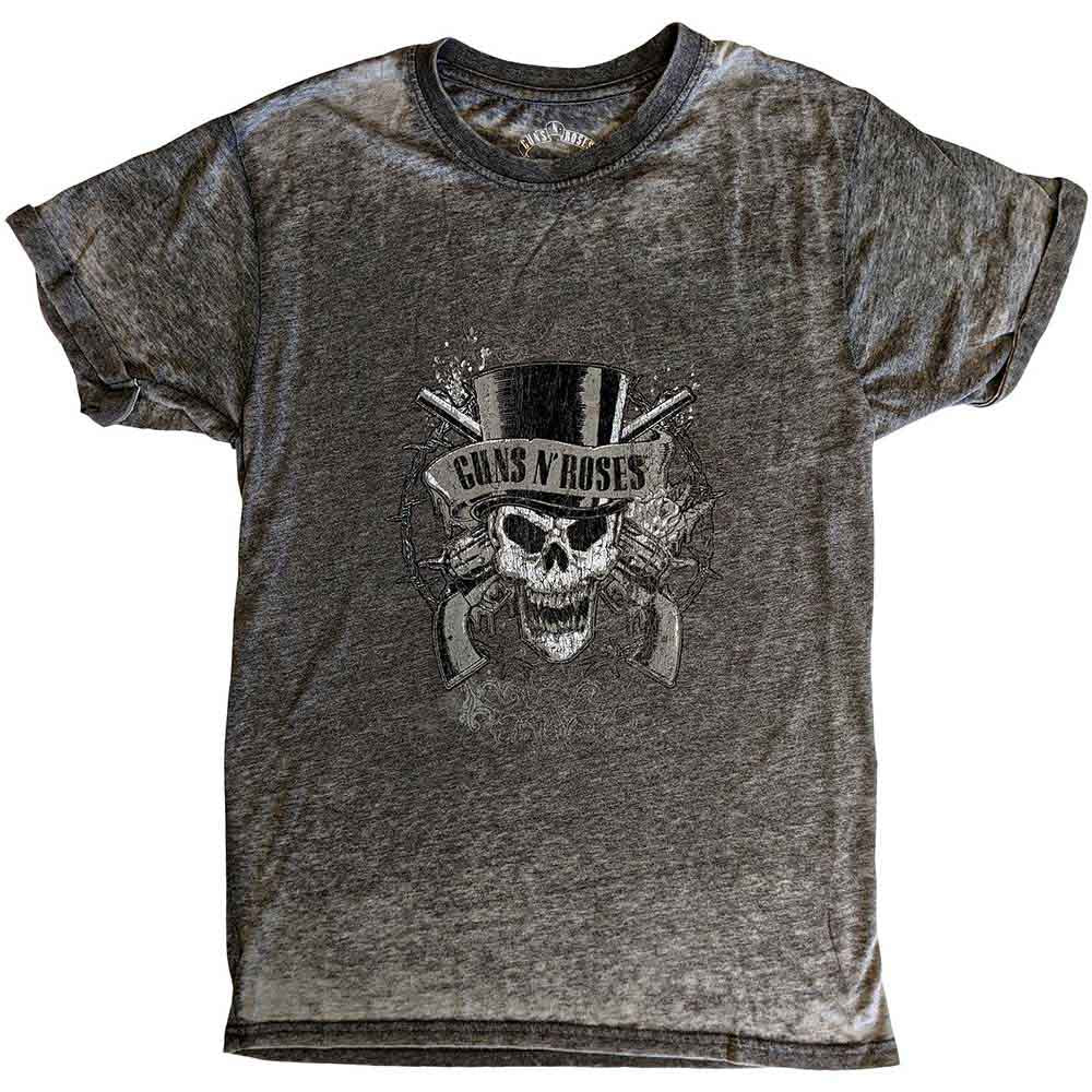 Guns N' Roses Faded Skull [T-Shirt] Officially Licensed