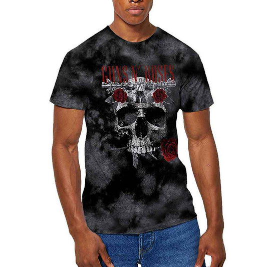 Guns N' Roses Flower Skull [T-Shirt] Officially Licensed