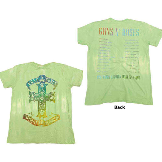 Guns N' Roses Gradient Use Your Illusion Tour [T-Shirt]