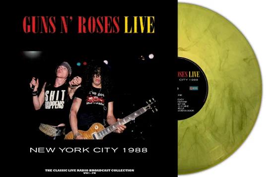 Guns N' Roses  Live: New York City 1988 180 Gram Marble Vinyl Import Vinyl Record