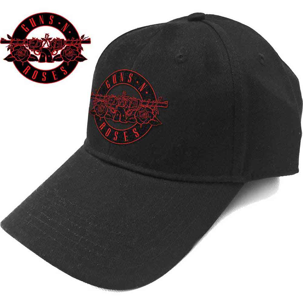 Guns N' Roses Red Circle Logo Hat Officially Licensed
