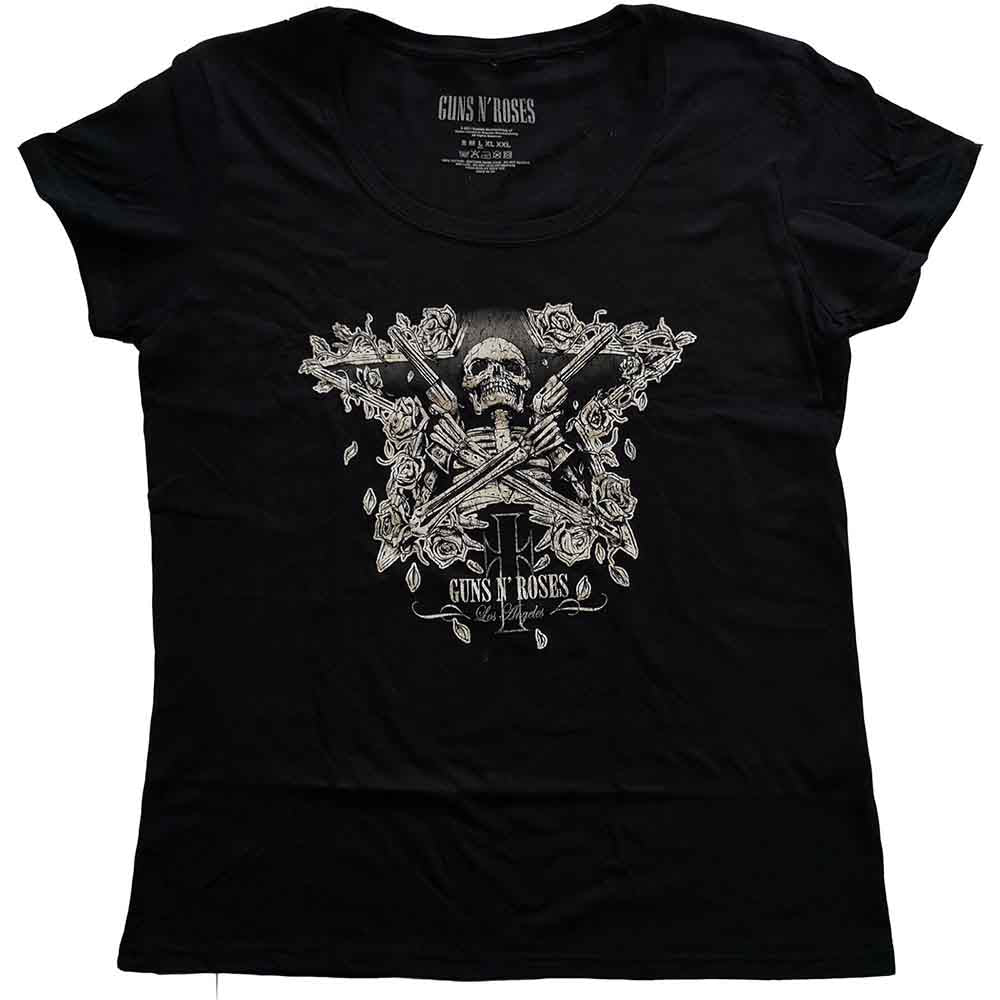 Guns N' Roses Skeleton Guns [T-Shirt] Officially Licensed