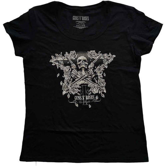 Guns N' Roses Skeleton Guns [T-Shirt] Officially Licensed