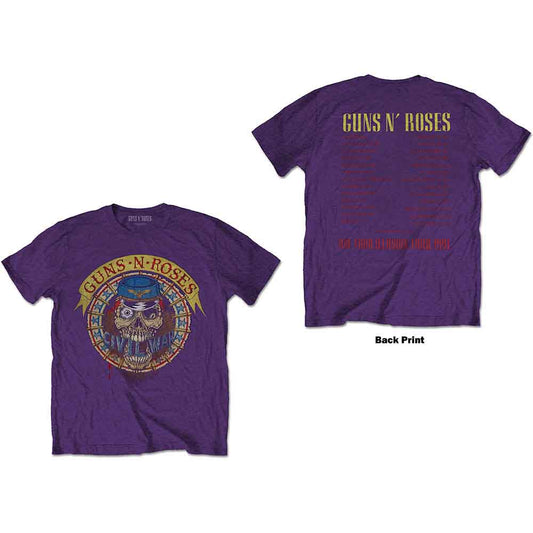 Guns N' Roses Skull Circle [T-Shirt] Officially Licensed