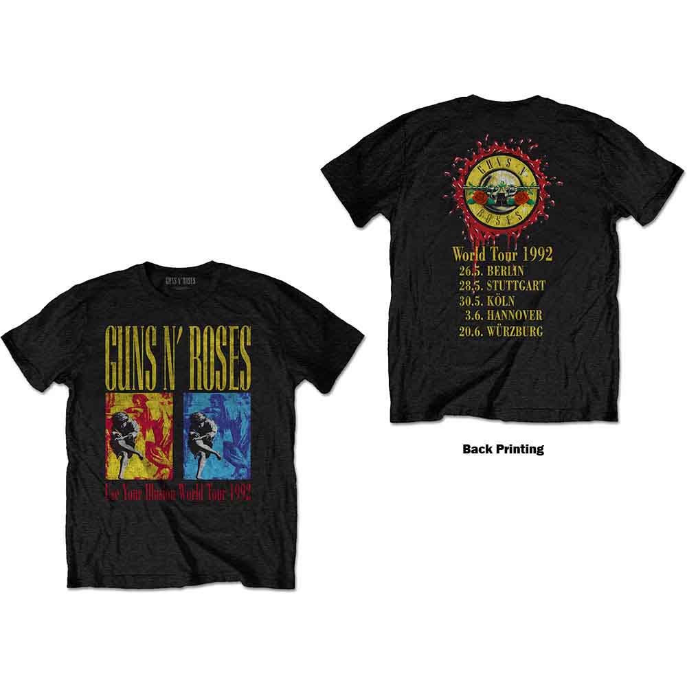 Guns N' Roses Use Your Illusion World Tour [T-Shirt] Officially Licensed