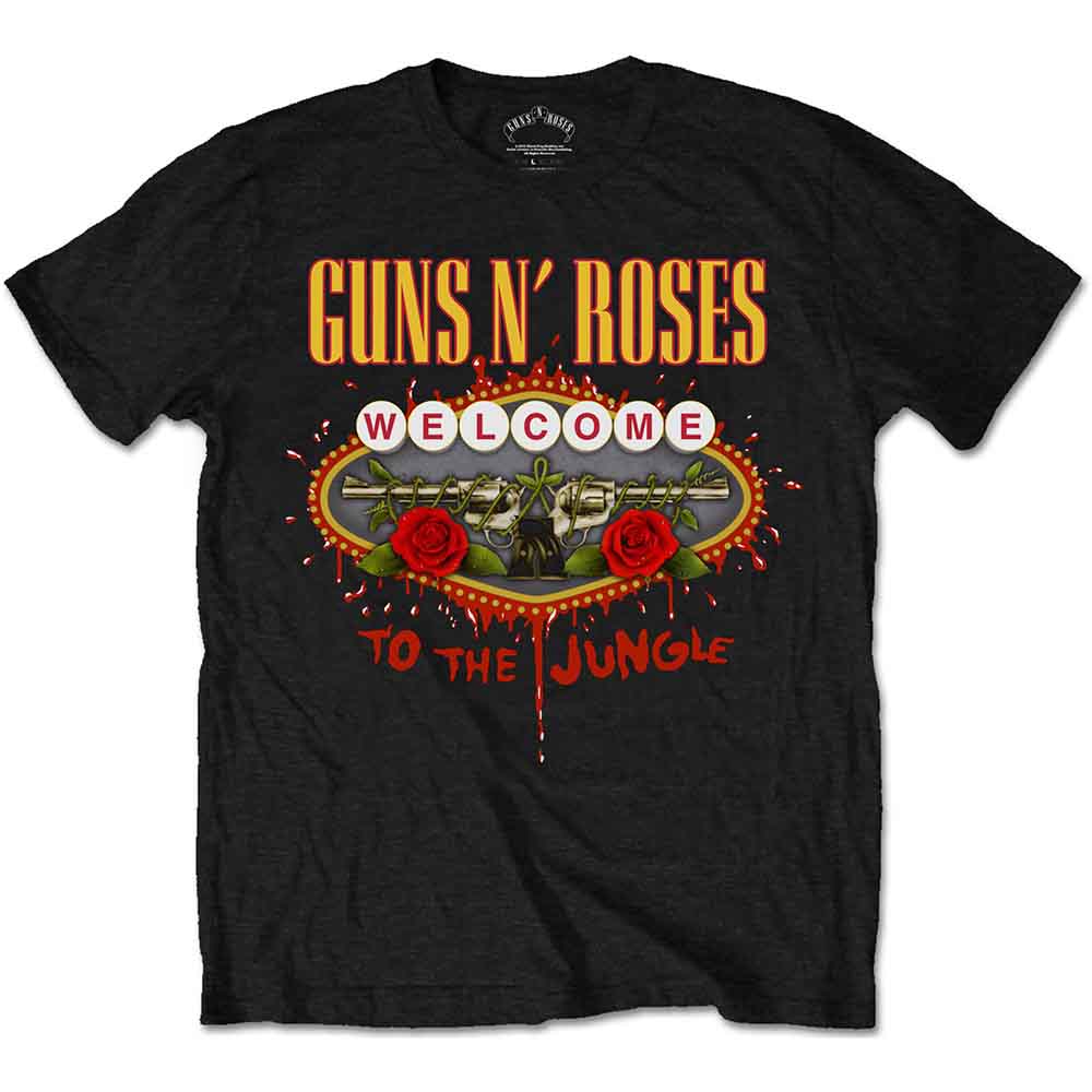 Guns N' Roses Welcome to the Jungle [T-Shirt] Officially Licensed