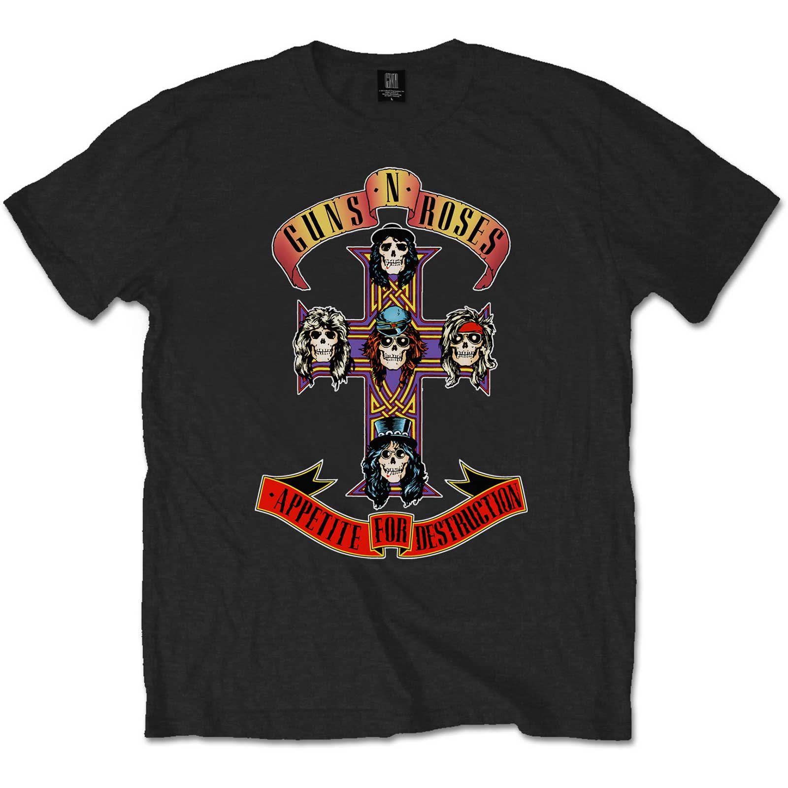 Guns N Roses Appetite for Destruction [T-Shirt] Officially Licensed