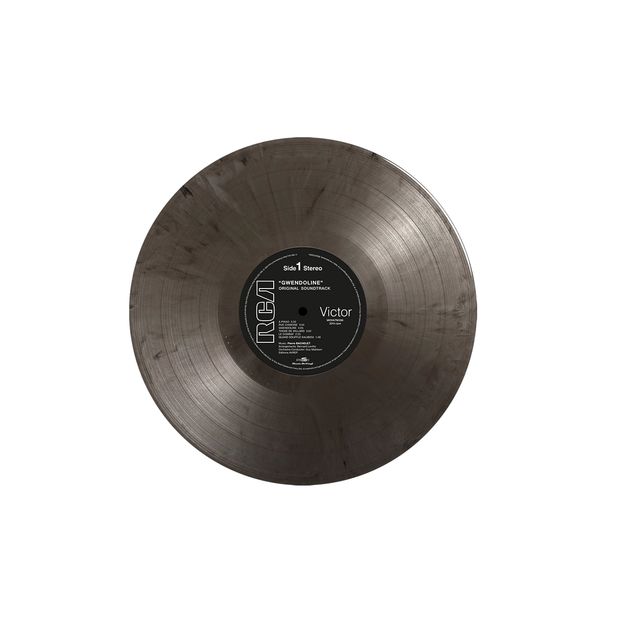 Gwendoline - Original Soundtrack (Score) (Silver/Black Marble 180g, Limited, Numbered) - Vinyl Record