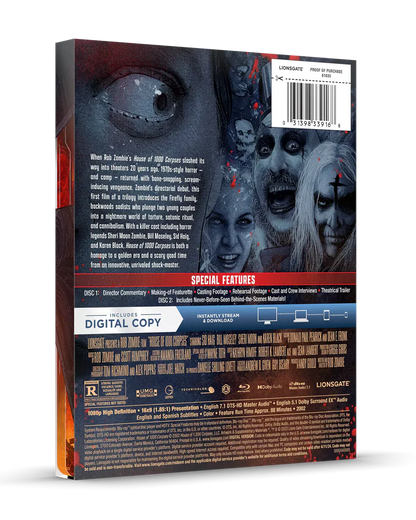House of 1000 Corpses - Limited Edition Steelbook (Blu-ray + Digital)