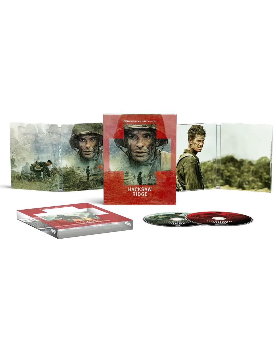 Hacksaw Ridge - Limited Edition Steelbook (4K Ultra HD + Blu-ray + Digital)