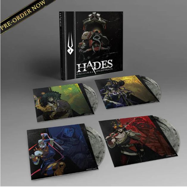 Hades Original Soundtrack (4LP, Smoke Gray) Vinyl Record