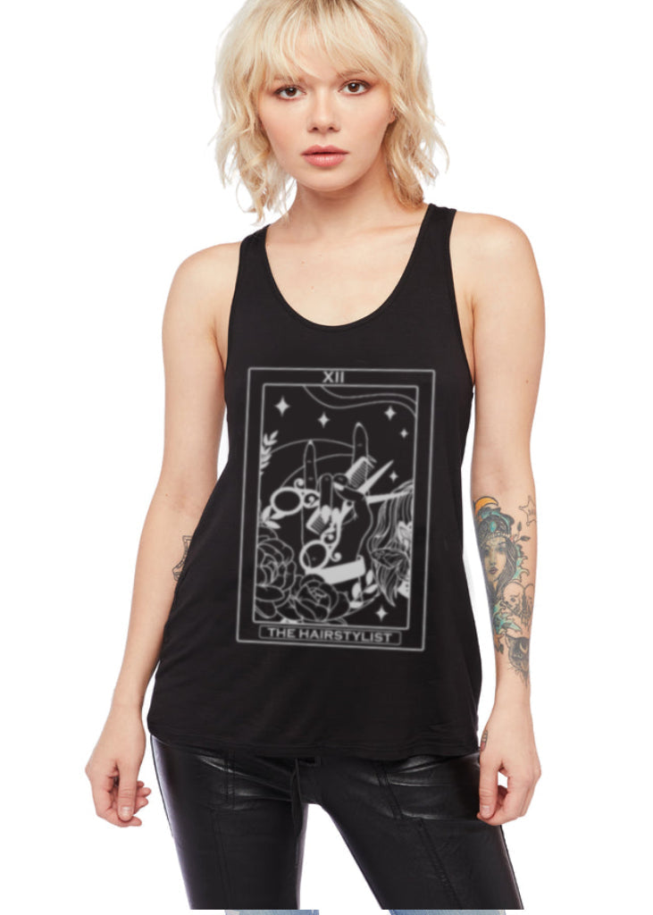 The Hair Stylist Tarot Top Hairdresser Shirt