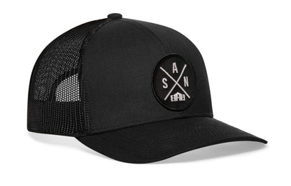 San Antonio HAKA Trucker Hat Black SAN Snapback