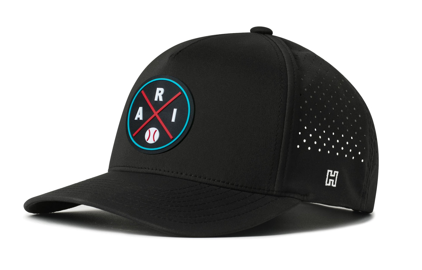 Arizona Baseball Performance 5-Panel Haka Hat  |  ARI X Flexfit® Snapback