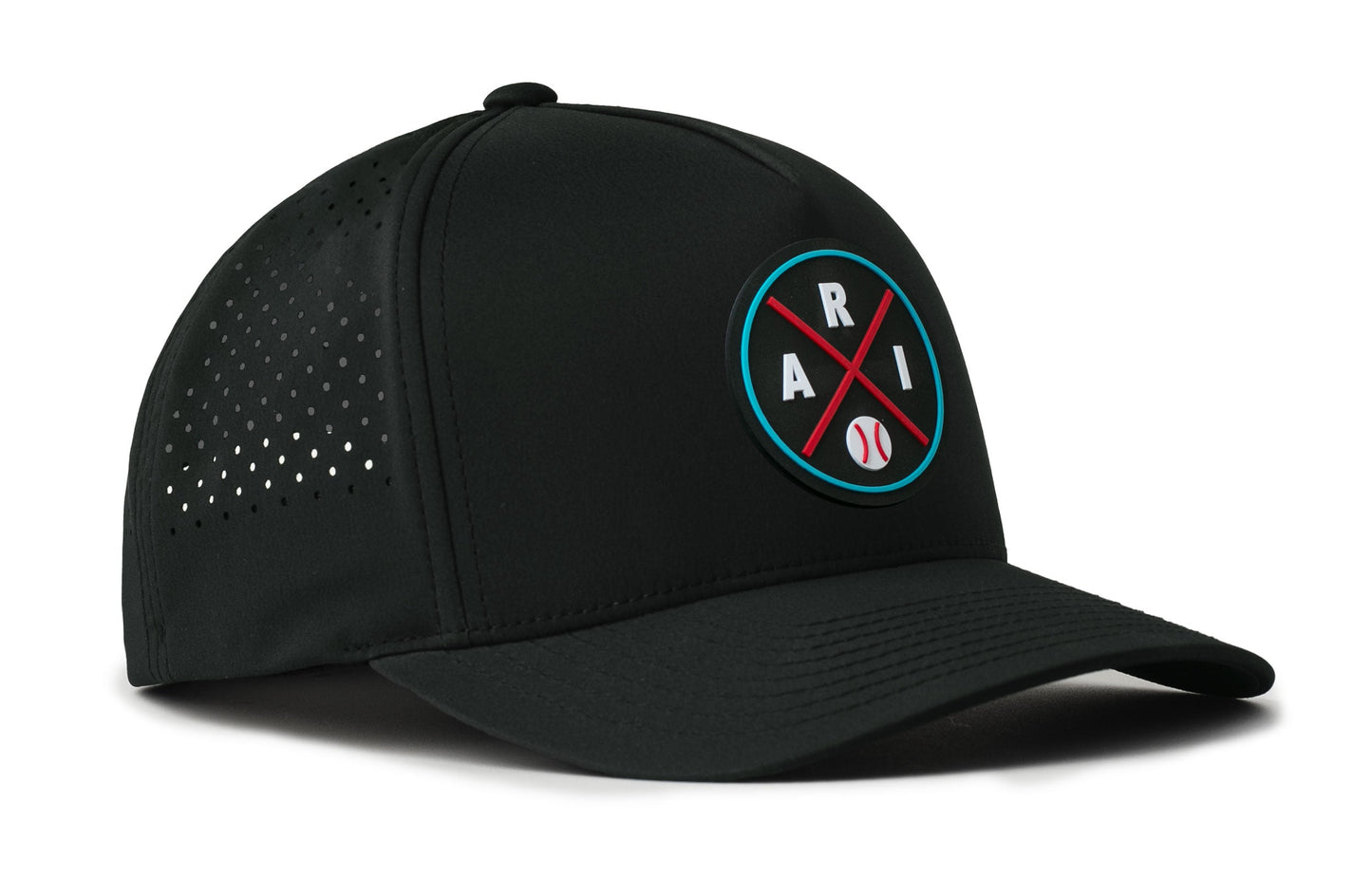 Arizona Baseball Performance 5-Panel Haka Hat  |  ARI X Flexfit® Snapback