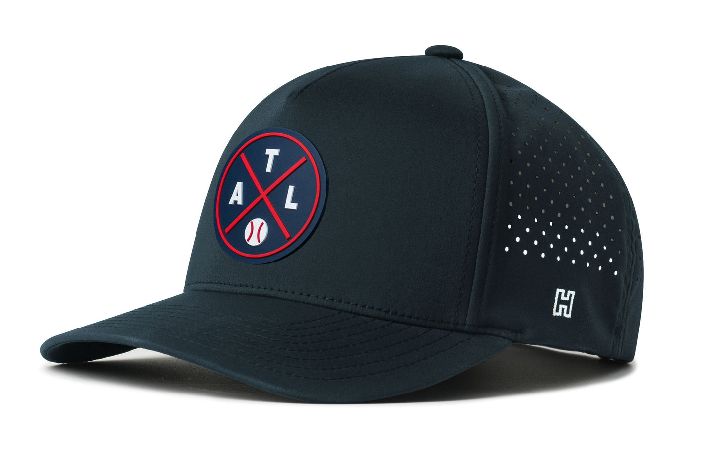 Atlanta Baseball Performance 5-Panel Haka Hat  |  ATL X Flexfit® Snapback Haka