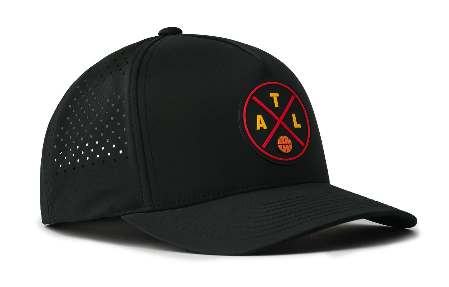 Atlanta Basketball Performance 5-Panel Haka Hat  |  ATL X Flexfit® Snapback