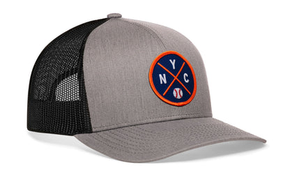 New York Trucker Hat  |  NYC X Baseball Snapback