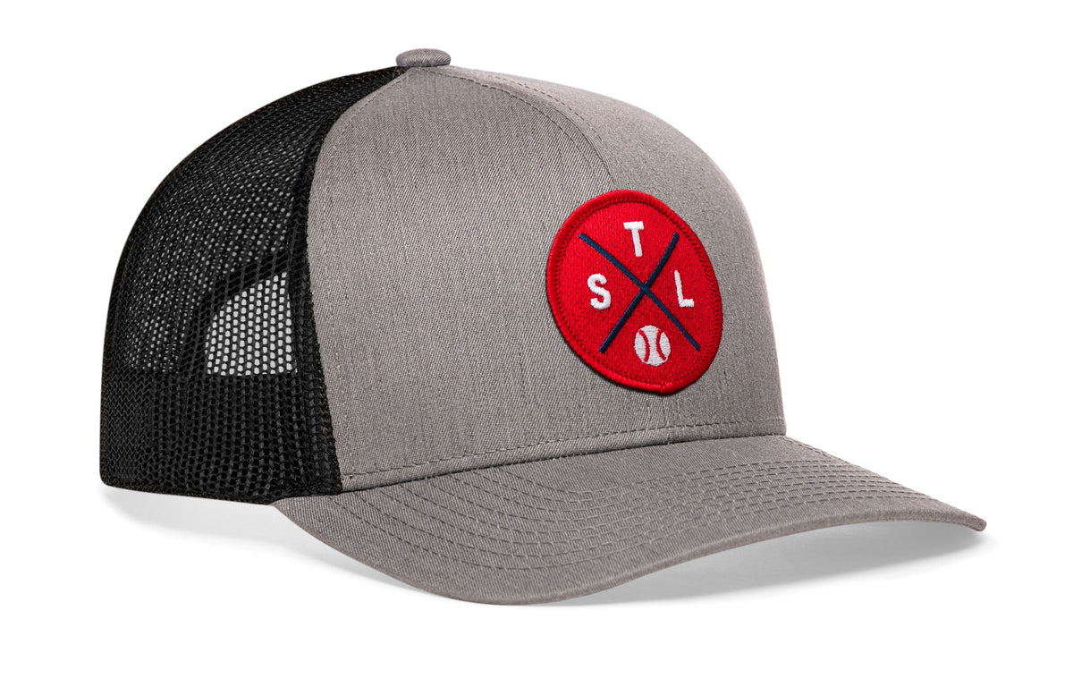 St Louis Trucker Hat  |  STL X Baseball Snapback