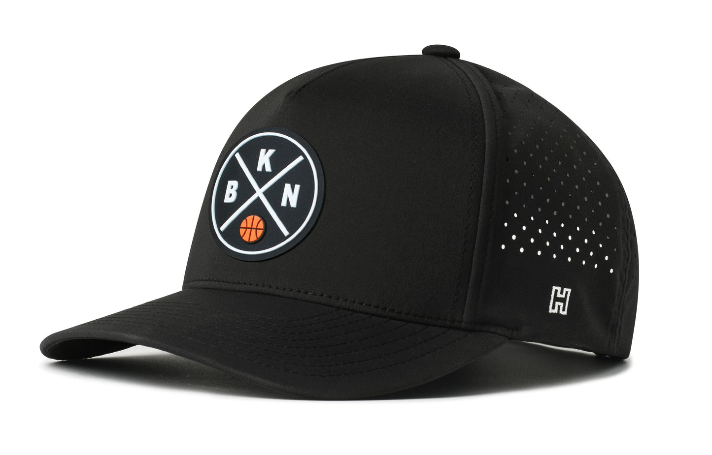 Brooklyn Basketball Performance 5-Panel Haka Hat  |  BKN X Flexfit® Snapback