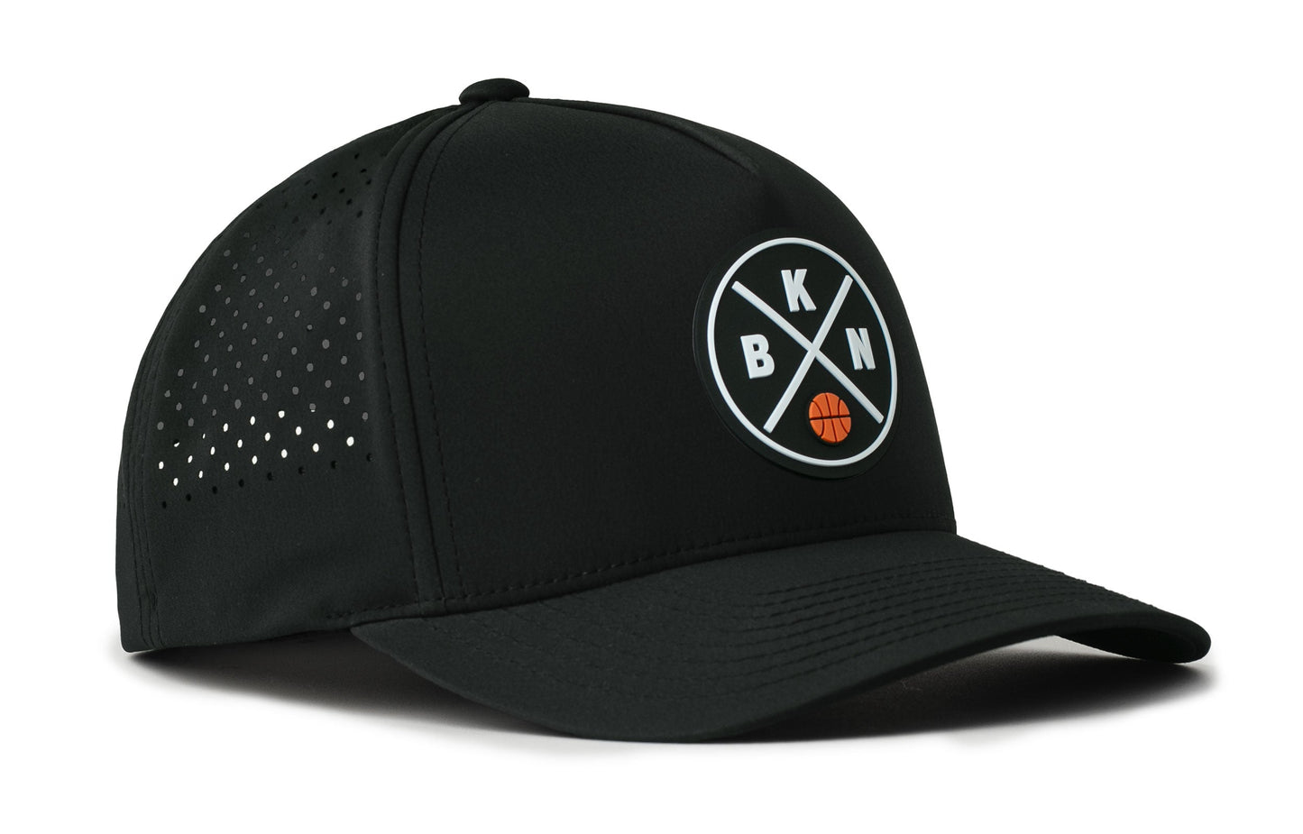 Brooklyn Basketball Performance 5-Panel Haka Hat  |  BKN X Flexfit® Snapback