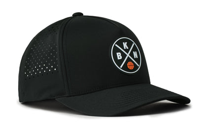 Brooklyn Basketball Performance 5-Panel Haka Hat  |  BKN X Flexfit® Snapback