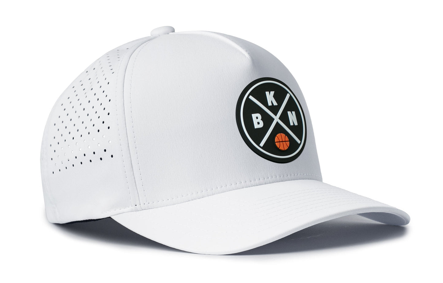 Brooklyn Basketball Performance 5-Panel Haka Hat  |  BKN X Flexfit® Snapback