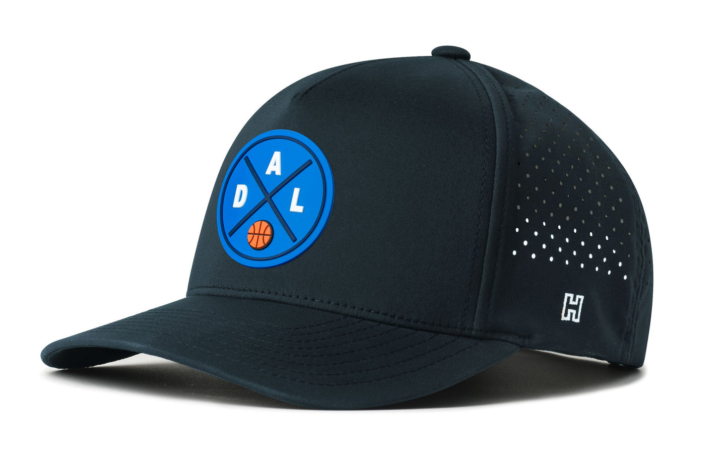Dallas Basketball Performance 5-Panel Haka Hat  |  DAL X Flexfit® Snapback
