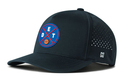 Detroit Basketball Performance 5-Panel Haka Hat  |  DET X Flexfit® Snapback