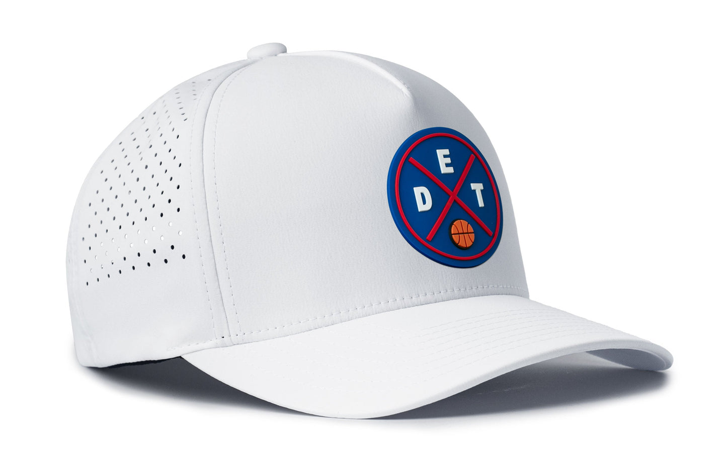 Detroit Basketball Performance 5-Panel Haka Hat  |  DET X Flexfit® Snapback