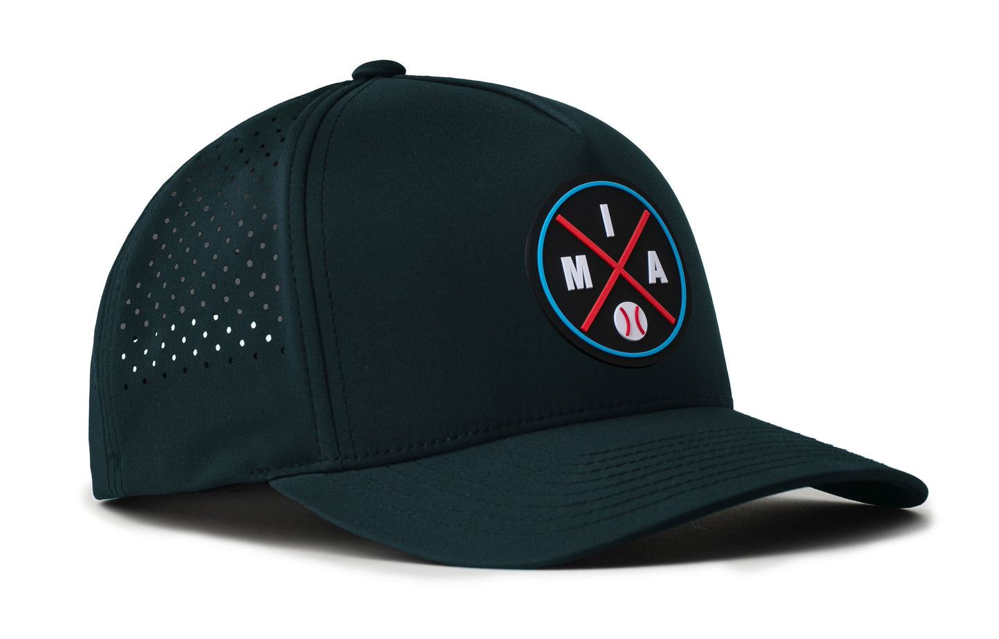 Miami Baseball Performance 5-Panel Haka Hat  |  MIA X Flexfit® Snapback