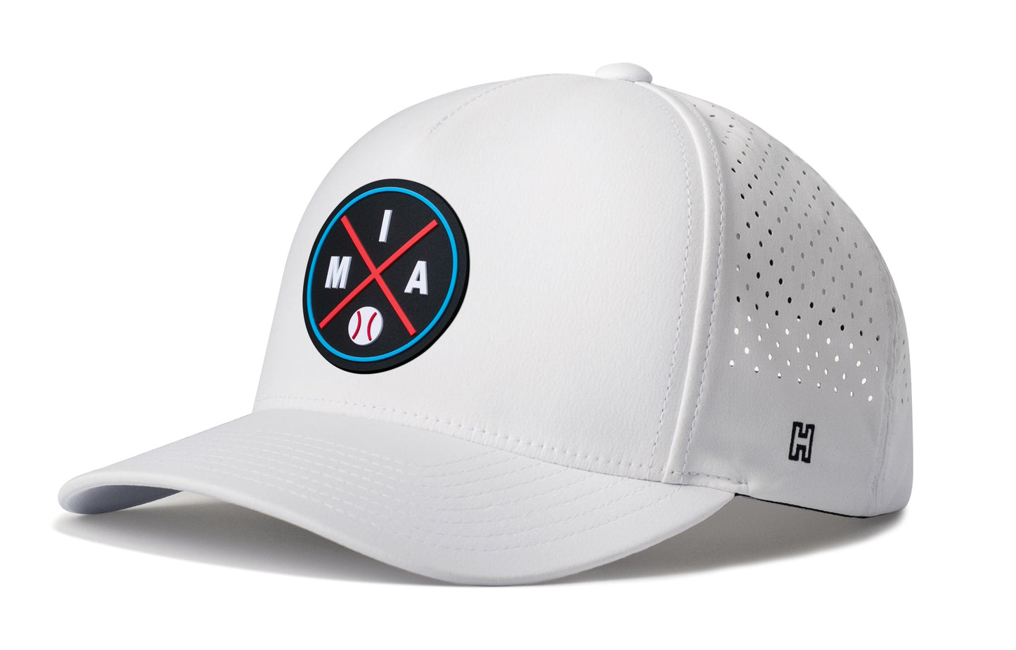 Miami Baseball Performance 5-Panel Haka Hat  |  MIA X Flexfit® Snapback