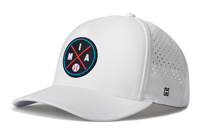 Miami Baseball Performance 5-Panel Haka Hat  |  MIA X Flexfit® Snapback