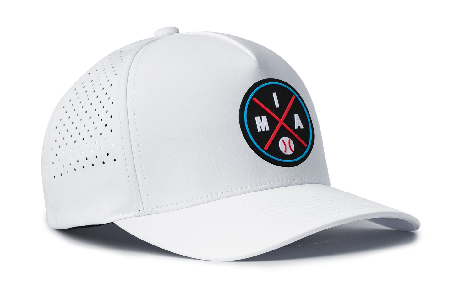 Miami Baseball Performance 5-Panel Haka Hat  |  MIA X Flexfit® Snapback