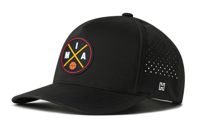 Miami Basketball Performance 5-Panel Haka Hat  |  MIA X Flexfit® Snapback