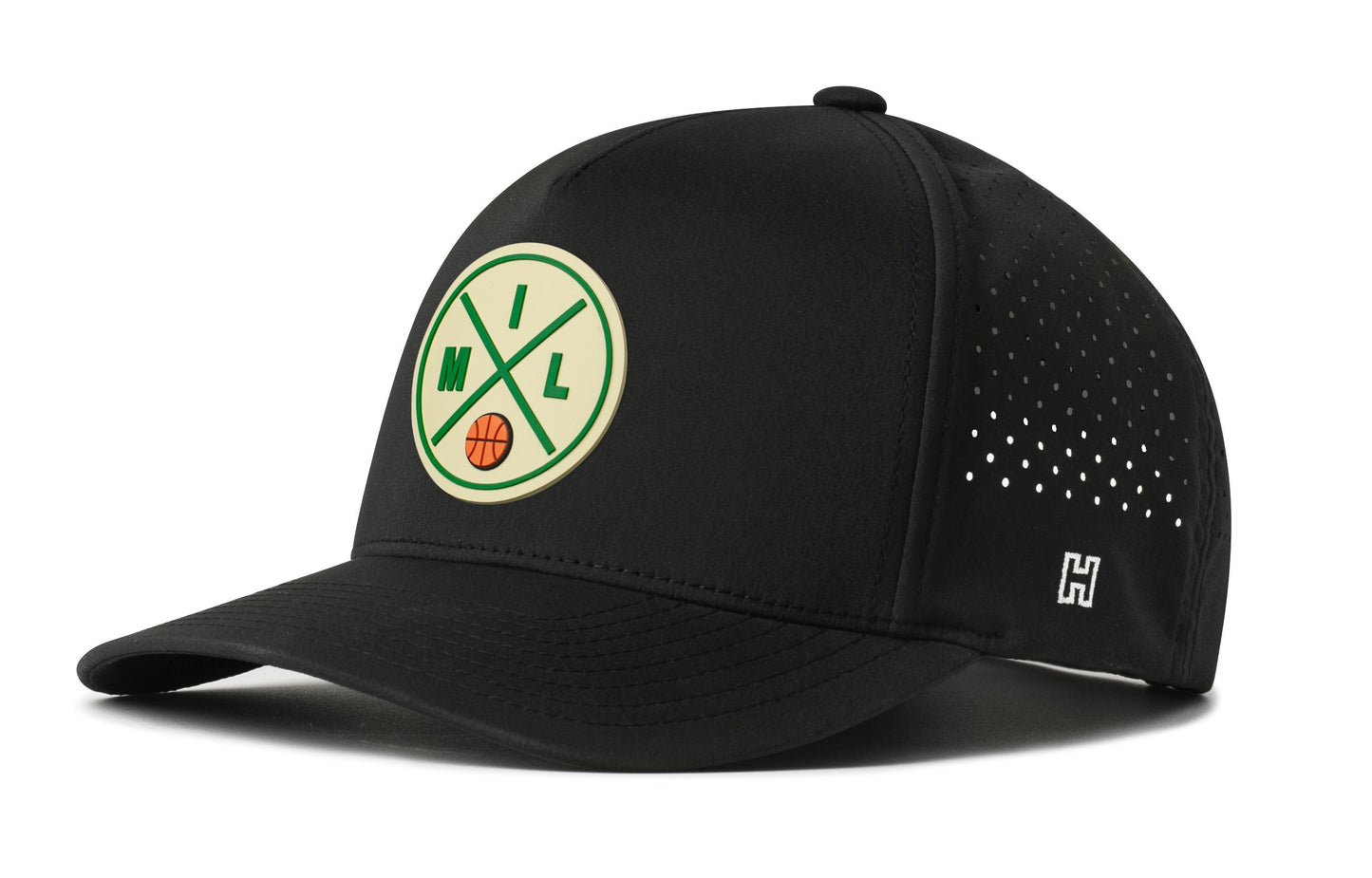 Milwaukee Basketball Performance 5-Panel Haka Hat  |  MIL X Flexfit® Snapback