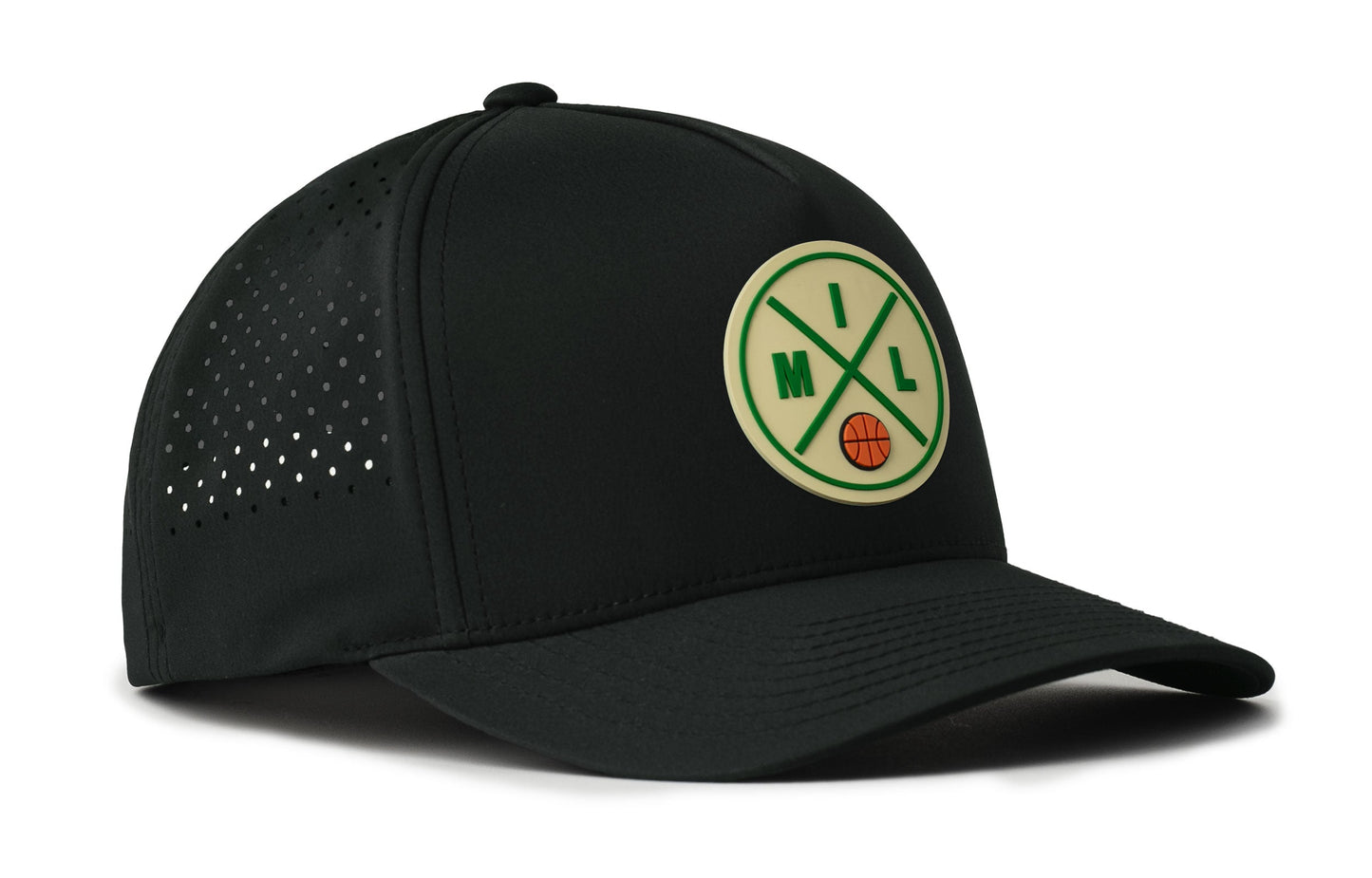 Milwaukee Basketball Performance 5-Panel Haka Hat  |  MIL X Flexfit® Snapback