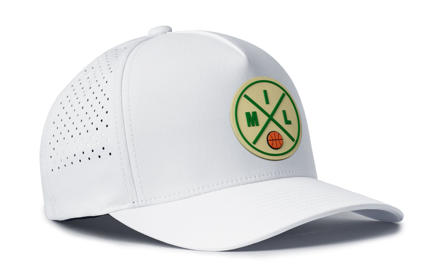 Milwaukee Basketball Performance 5-Panel Haka Hat  |  MIL X Flexfit® Snapback