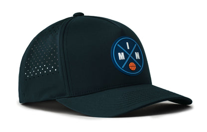 Minneapolis Basketball Performance 5-Panel Haka Hat  |  MIN X Flexfit® Snapback