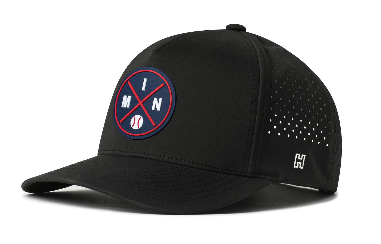 Minnesota Baseball Performance 5-Panel Haka Hat  |  MIN X Flexfit® Snapback