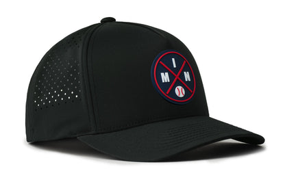 Minnesota Baseball Performance 5-Panel Haka Hat  |  MIN X Flexfit® Snapback