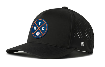 New York Baseball Performance 5-Panel Haka Hat  |  Blue NYC X Flexfit® Snapback