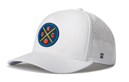 Oklahoma City Basketball Performance 5-Panel Haka Hat  |  OKC X Flexfit® Snapback