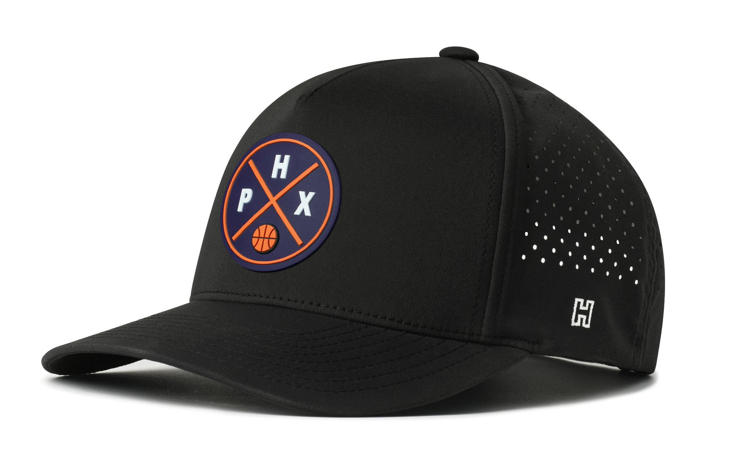 Phoenix Basketball Performance 5-Panel Haka Hat  |  PHX X Flexfit® Snapback